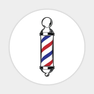 Barber Shop Design Magnet